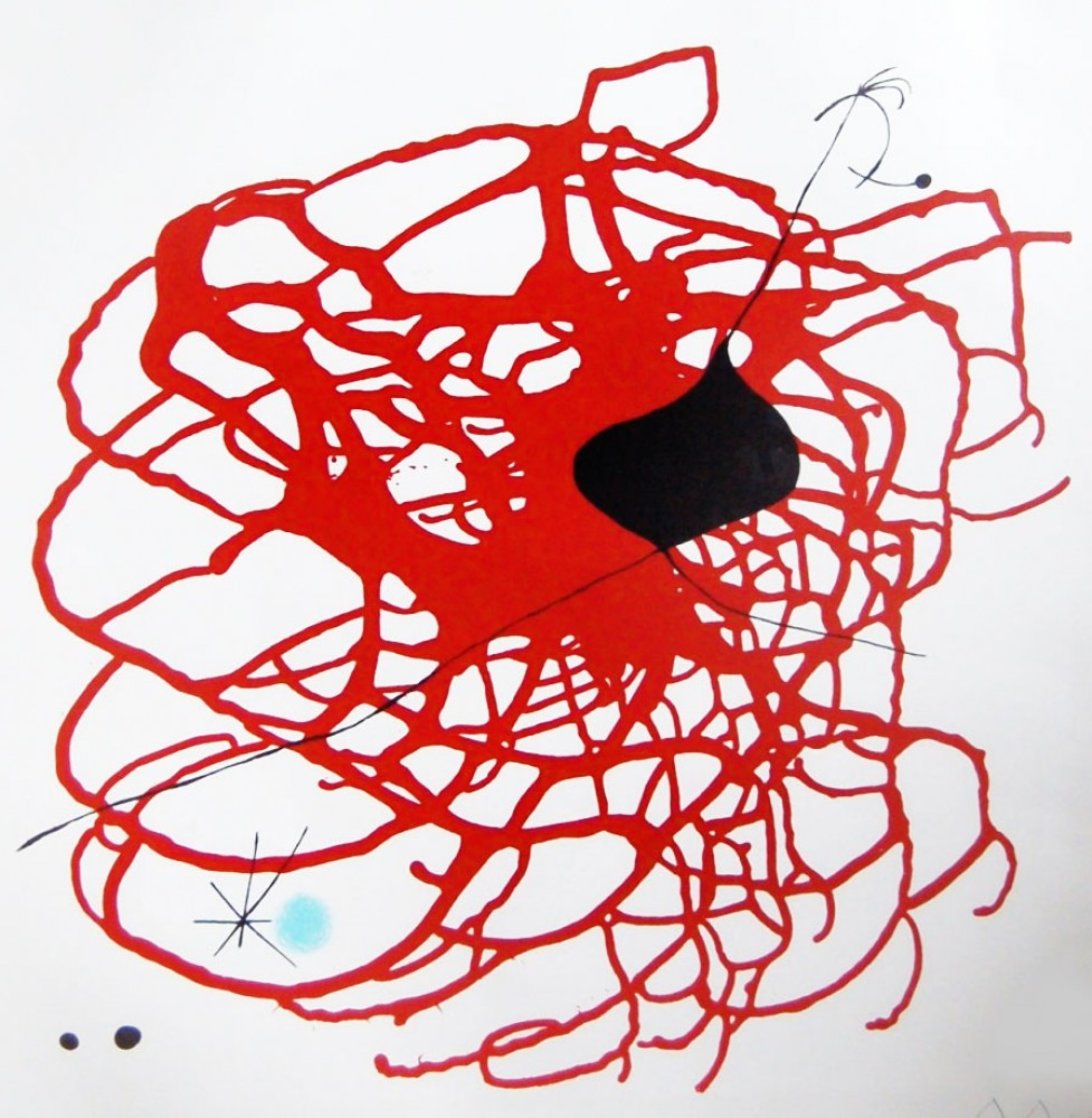 Beats (M. 568) 1968 Heart HS Limited Edition Print by Joan Miro Beats (M. 568) 1968 Heart HS Limited Edition Print by Joan Miro