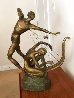 Harp Player Bronze Sculpture 25 in Sculpture by Misha Frid - 2