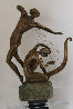 Harp Player Bronze Sculpture 25 in Sculpture by Misha Frid - 0