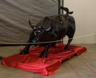 Charging Bull Bronze Sculpture Sculpture by Arturo Di Modica - 1 Charging Bull Bronze Sculpture Sculpture by Arturo Di Modica - 1