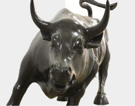 Charging Bull Bronze Sculpture Sculpture by Arturo Di Modica - 0 Charging Bull Bronze Sculpture Sculpture by Arturo Di Modica - 0