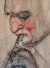 Man with a Clarinet 2024 24x18 Mixed Media Original Painting by Magdalena Modrić - 2 Man with a Clarinet 2024 24x18 Mixed Media Original Painting by Magdalena Modrić - 2