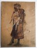 Shepherdess 2025 24x18 - Mixed Media - Signed Twice Original Painting by Magdalena Modrić - 2 Shepherdess 2025 24x18 - Mixed Media - Signed Twice Original Painting by Magdalena Modrić - 2