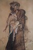 Shepherdess 2025 24x18 - Mixed Media - Signed Twice Original Painting by Magdalena Modrić - 3 Shepherdess 2025 24x18 - Mixed Media - Signed Twice Original Painting by Magdalena Modrić - 3