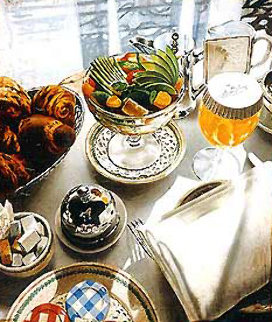 Le Matin Du Globetrotteur28x36 Original Painting - Anton Molnar Le Matin Du Globetrotteur28x36 Original Painting - Anton Molnar