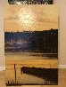 Harbor Lights 2000 58x38 Huge Original Painting by Thomas Monaghan - 1