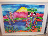 Mt Fugi Whispers 30x40 Huge - Japan Original Painting by Ron Mondz - 1