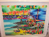 Fishing Hole King 30x40 Huge Original Painting by Ron Mondz - 1