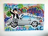 Love My Porsche 2014 48x72 - Huge Mural Sized Original Painting by Alec Monopoly - 1