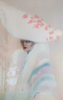 White Over White 1989 Huge 49x36 Limited Edition Print - Victoria Montesinos White Over White 1989 Huge 49x36 Limited Edition Print - Victoria Montesinos