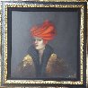 Red Hat 1999 47x37 Original Painting by Victoria Montesinos - 1