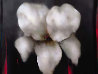 White Lily 2006 Embellished 43x43 Huge Limited Edition Print by Victoria Montesinos - 1