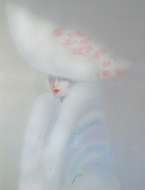Elegance in White 1989 49x36  Huge Limited Edition Print by Victoria Montesinos