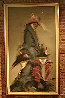Damas Retiradas 1984 78x43 Original Painting by Victoria Montesinos - 1 Damas Retiradas 1984 78x43 Original Painting by Victoria Montesinos - 1
