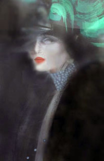 Woman with Green Hat 1984 Limited Edition Print - Victoria Montesinos