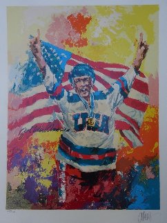 We're Number One 1980 Limited Edition Print - Wayland Moore We're Number One 1980 Limited Edition Print - Wayland Moore