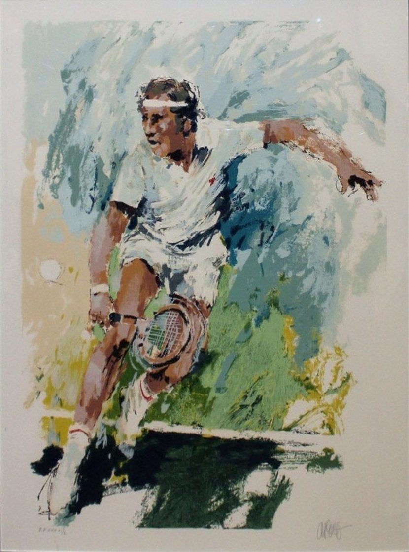 Jimmy Connors Limited Edition Print by Wayland Moore Jimmy Connors Limited Edition Print by Wayland Moore