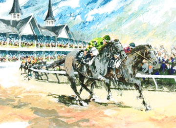 Churchill Downs 1979 Limited Edition Print - Wayland Moore Churchill Downs 1979 Limited Edition Print - Wayland Moore