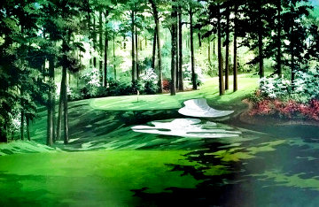Augusta National Golf Club 10th Hole AP Limited Edition Print - Wayland Moore Augusta National Golf Club 10th Hole AP Limited Edition Print - Wayland Moore
