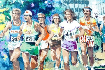 Marathon Runner 1975 Limited Edition Print - Wayland Moore