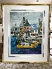 French Seaport - Huge - France Limited Edition Print by Wayland Moore - 2