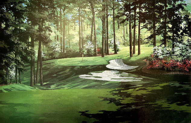 10th Hole, Augusta National AP 1990 - Augusta, GA  - MASTERS - No 1 in Edition - Golf Limited Edition Print by Wayland Moore