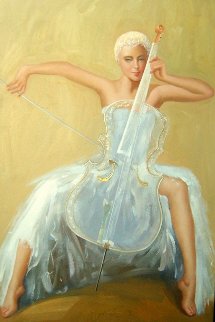 Apassionata 2012 37x53 Super Huge Original Painting - Gabriella Moore Apassionata 2012 37x53 Super Huge Original Painting - Gabriella Moore
