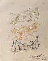 Three Reclining Figures 1962 12x10 Works on Paper (not prints) by Henry Moore - 1 Three Reclining Figures 1962 12x10 Works on Paper (not prints) by Henry Moore - 1