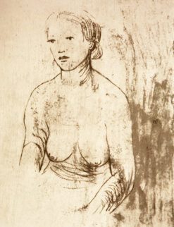 Girl II: From Nudes (Cramer 406) Limited Edition Print - Henry Moore Girl II: From Nudes (Cramer 406) Limited Edition Print - Henry Moore