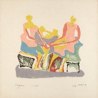 Shelter Sketch Book Portfolio 1967 Limited Edition Print by Henry Moore - 1 Shelter Sketch Book Portfolio 1967 Limited Edition Print by Henry Moore - 1