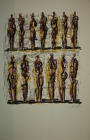 Heads Figures And Ideas 1958 Limited Edition Print by Henry Moore - 2 Heads Figures And Ideas 1958 Limited Edition Print by Henry Moore - 2