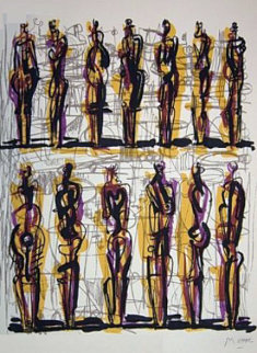Heads Figures And Ideas 1958 Limited Edition Print - Henry Moore