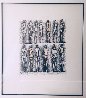 #3 Upright Motifs / Meditations on the Effigy 1966 Limited Edition Print by Henry Moore - 1