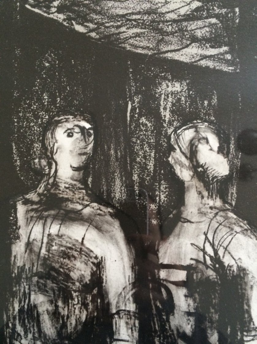 Friday Night in Camden Town 1995 Limited Edition Print by Henry Moore Friday Night in Camden Town 1995 Limited Edition Print by Henry Moore