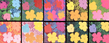 Flowers Suite of 10 2007 Limited Edition Print - Sunday B. Morning Flowers Suite of 10 2007 Limited Edition Print - Sunday B. Morning