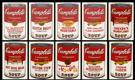 Sunday B. Morning, Campbel's Soup II suite of 10 Limited Edition Print - Sunday B. Morning