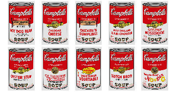 Campbell's Soup II Set of 10 2015 Limited Edition Print - Sunday B. Morning Campbell's Soup II Set of 10 2015 Limited Edition Print - Sunday B. Morning