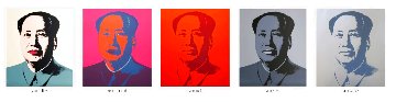 Mao Suite of 5 Silkscreens Limited Edition Print - Sunday B. Morning