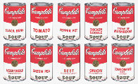 Campbells Soup Cans 1, Suite of 10 Screenprints Limited Edition Print by Sunday B. Morning - 0