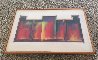 Colmar Variation #23 Pastel 1982 42x28 Huge Works on Paper (not prints) by Jim Morphesis - 2