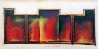 Colmar Variation #23 Pastel 1982 42x28 Huge Works on Paper (not prints) by Jim Morphesis - 1