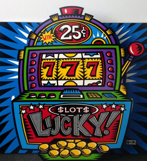 Slot Machine 2001 Limited Edition Print - Burton Morris Slot Machine 2001 Limited Edition Print - Burton Morris