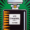 Chanel No. 5 2010 30x30 Original Painting by Burton Morris - 0 Chanel No. 5 2010 30x30 Original Painting by Burton Morris - 0