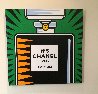 Chanel No. 5 2010 30x30 Original Painting by Burton Morris - 2 Chanel No. 5 2010 30x30 Original Painting by Burton Morris - 2