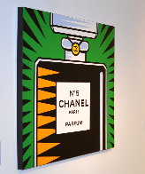 Chanel No. 5 2010 30x30 Original Painting by Burton Morris - 1 Chanel No. 5 2010 30x30 Original Painting by Burton Morris - 1