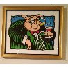 Herd on the Street: Framed Suite of 4 1997 Limited Edition Print by Burton Morris - 2