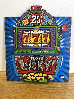 Lucky Slots Tryptych Limited Edition Print by Burton Morris - 2 Lucky Slots Tryptych Limited Edition Print by Burton Morris - 2