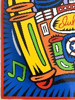 Juke Box Pop Up on Wood 1999 27x24 Limited Edition Print by Burton Morris - 4 Juke Box Pop Up on Wood 1999 27x24 Limited Edition Print by Burton Morris - 4