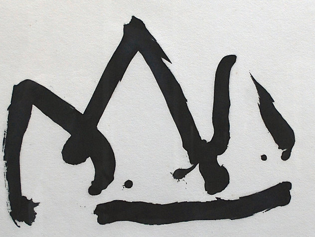Black Mountain (State I) 1980 Limited Edition Print by Robert Motherwell
