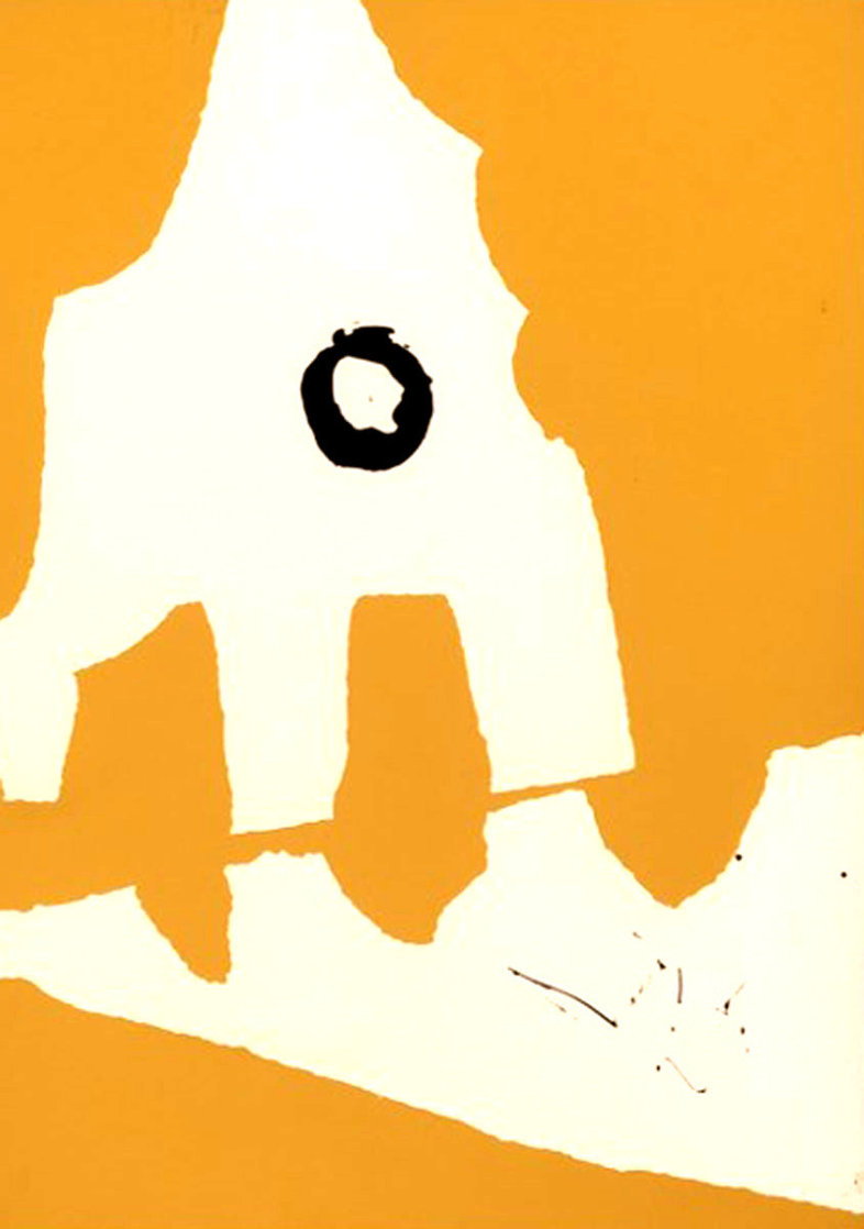 Ten Works by Ten Painters: Untitled, from X + X 1964 Limited Edition Print by Robert Motherwell